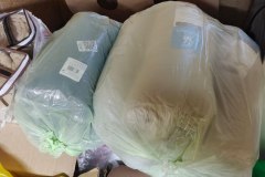 Социальная служба храма Рождества Христова передала помощь в региональный социальный центр фонда "Покров" г. Козельска