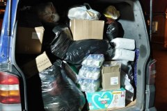 Социальная служба храма Рождества Христова передала помощь в региональный социальный центр фонда "Покров" г. Козельска
