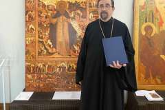 Николай Улович защитил магистерскую диссертацию