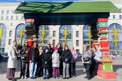 Пешая экскурсия по центру Москвы для учащихся Воскресной школы в День православной книги — Храм Рождества Христова в Черневе. Южное Бутово, г. Москва