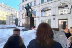Пешая экскурсия по центру Москвы для учащихся Воскресной школы в День православной книги — Храм Рождества Христова в Черневе. Южное Бутово, г. Москва