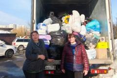 Социальная служба храма Рождества Христова в Черневе отправила более 2-х тонн вещей и продуктов в региональные благотворительные организации (Март 2026)