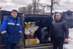 Социальная служба храма Рождества Христова в Черневе отправила более 2-х тонн вещей и продуктов в региональные благотворительные организации (Март 2026)
