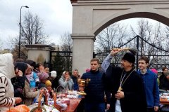 Пасха Господня 2026 в храме Рождества Христова в Черневе. Южное Бутово, г. Москва