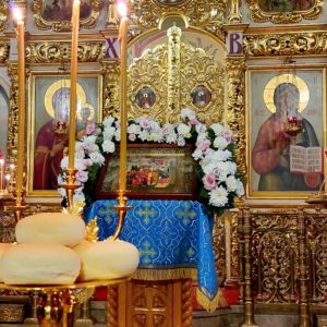 Предпразднство Введения во храм Пресвятой Богородицы в храме Рождества Христова в Черневе