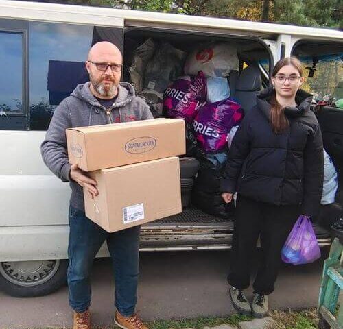 Социальная служба храма Рождества Христова в Черневе передала благотворительную помощь нуждающимся
