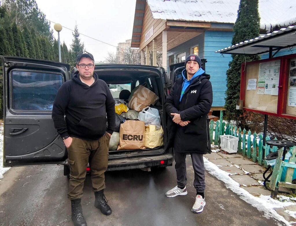 Социальная служба храма передала благотворительную помощь "Трудовым ресурсам"