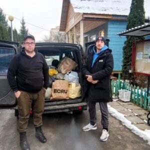 Социальная служба храма передала благотворительную помощь "Трудовым ресурсам"