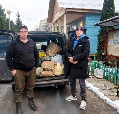 Социальная служба храма передала благотворительную помощь "Трудовым ресурсам"