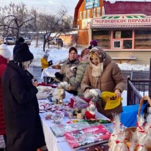 Благотворительная ярмарка в храме Рождества Христова в Чернёве