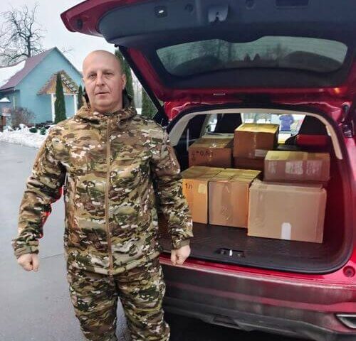 Социальная служба храма в декабре передала гуманитарную помощь воинам