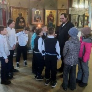 Открытый урок по предмету "Литургика" прошел в Воскресной школе