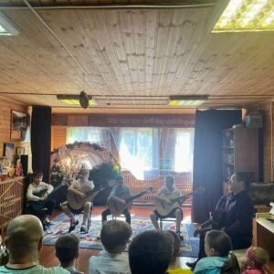 Праздничный Пасхальный детский концерт в Воскресной школе храма