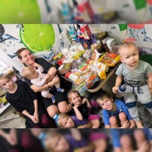 В ноябре социальная служба храма передала 150 кг благотворительной помощи многодетным семьям