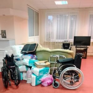 В ноябре социальная служба храма передала 200 килограммов гуманитарной помощи в госпитали для наших воинов