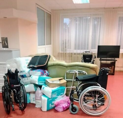 В ноябре социальная служба храма передала 200 килограммов гуманитарной помощи в госпитали для наших воинов