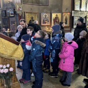 В Воскресной школе прошел открытый урок в храме