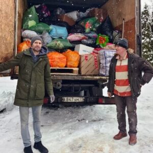 Социальная служба храма передала более четырех тонн гуманитарной помощи в региональные благотворительные организации в декабре 2025 года