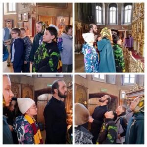 В храме Рождества Христова в Черневе прошел открытый урок церковнославянского языка в рамках Дня православной книги