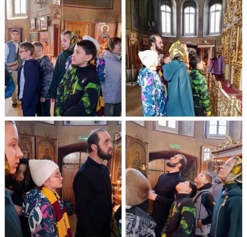 В храме Рождества Христова в Черневе прошел открытый урок церковнославянского языка в рамках Дня православной книги