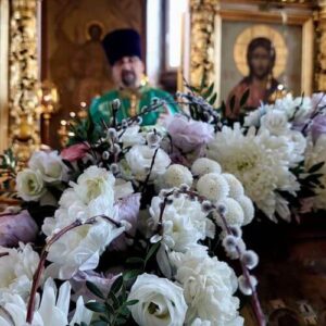 Неделя 6-я Великого поста: праздник Входа Господня в Иерусалим (Вербное воскресенье) - Храм Рождества Христова в Черневе. Южное Бутово, г. Москва