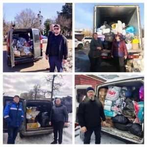 Социальная служба храма отправила более 2-х тонн вещей и продуктов в региональные благотворительные организации (Март 2026)